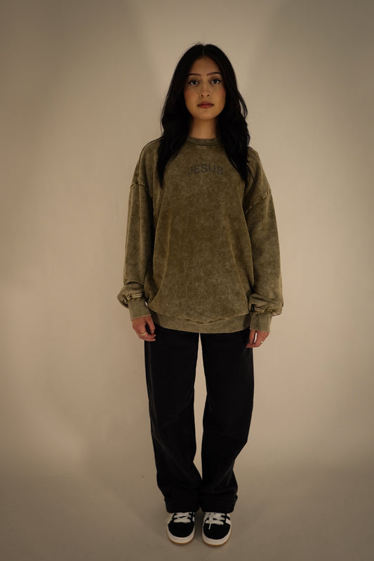 JESUS Crewneck