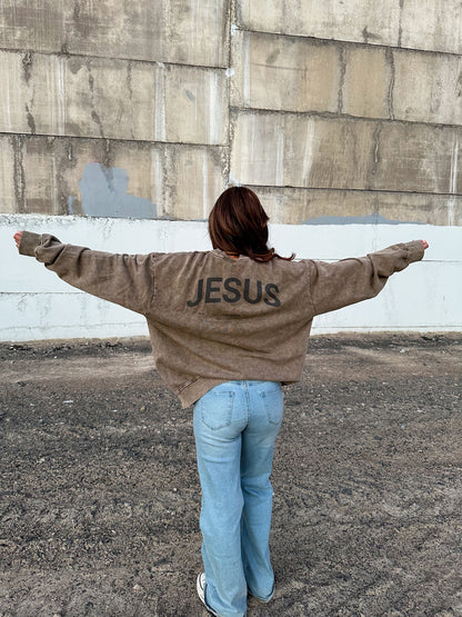 JESUS Crewneck