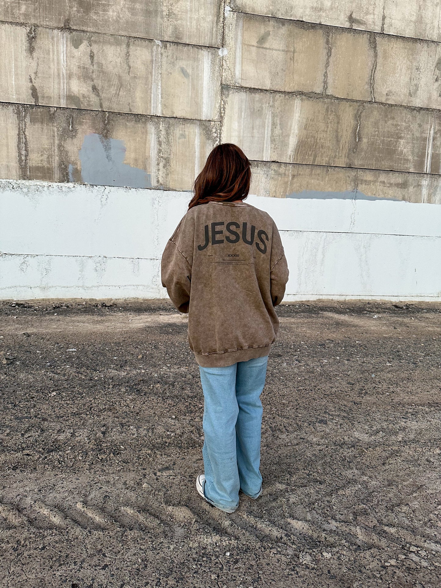 JESUS Crewneck